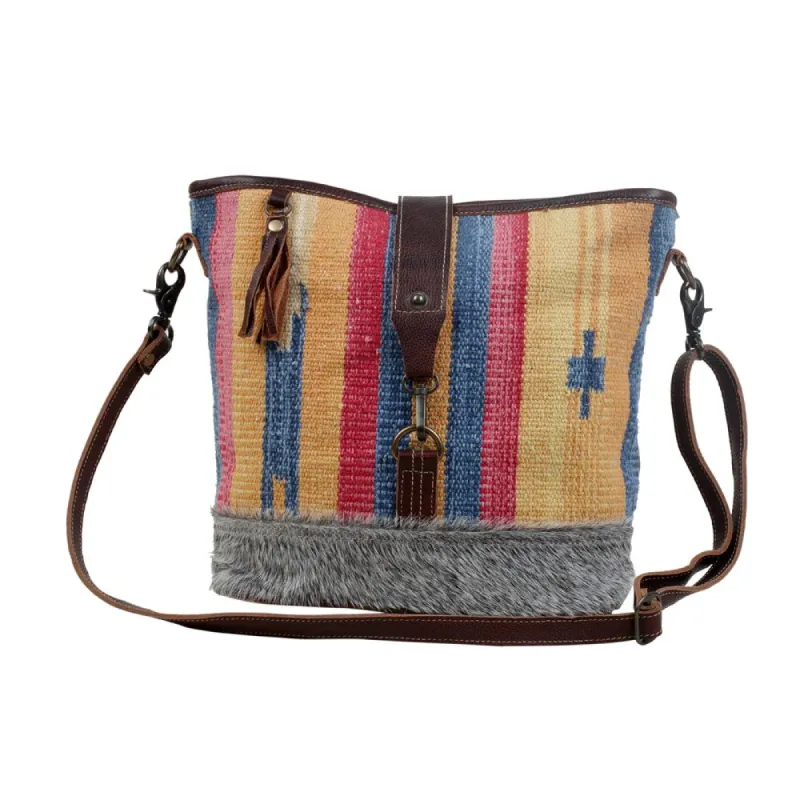 YELLOW SHOULDER BAG sold by Myra Bag