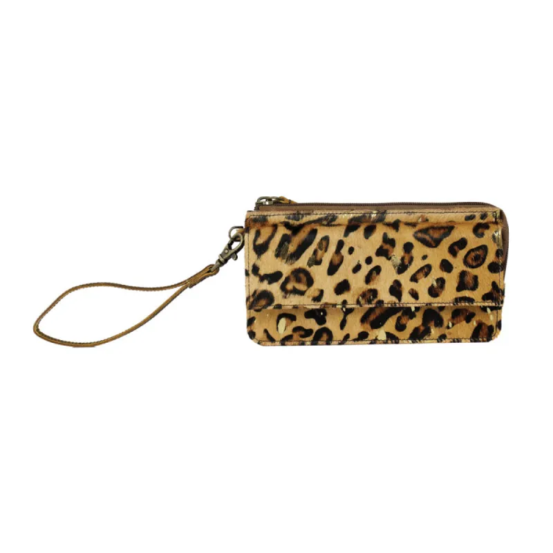 SPARKLING GOLD WALLET sold by Myra Bag