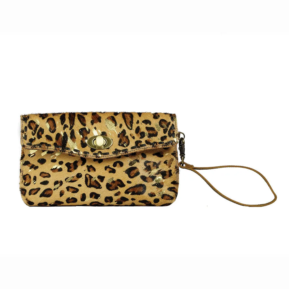 GOLDEN CONFETTI WALLET sold by Myra Bag