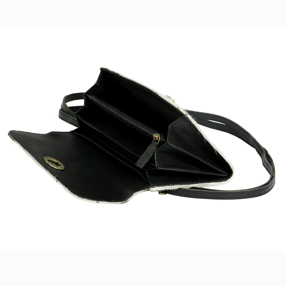 MONOCHROME HAIRON WALLET sold by Myra Bag product image thumbnail 4