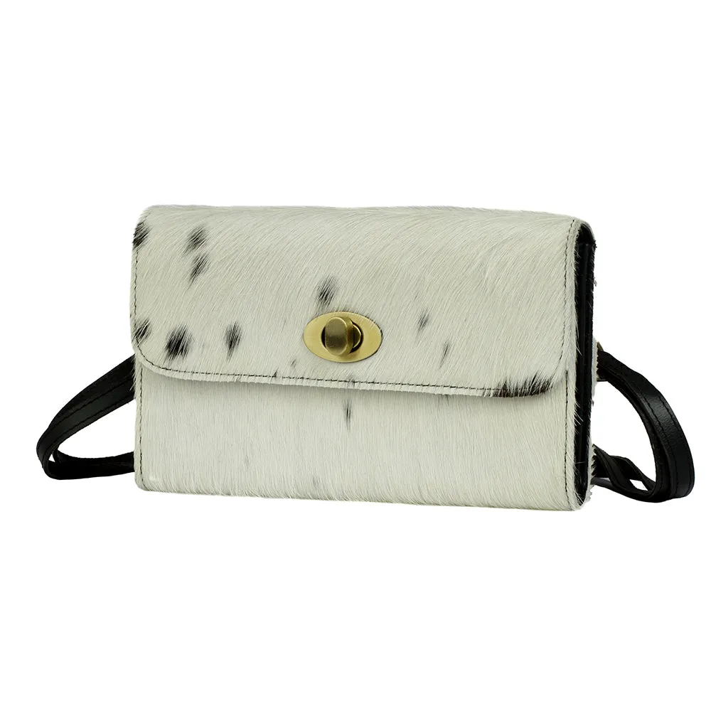 MONOCHROME HAIRON WALLET sold by Myra Bag product image thumbnail 2