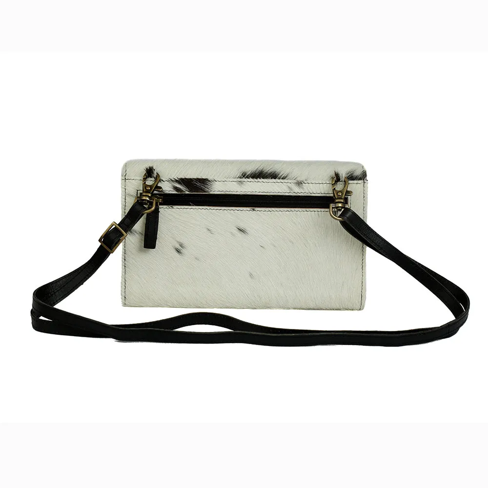 MONOCHROME HAIRON WALLET sold by Myra Bag product image thumbnail 3
