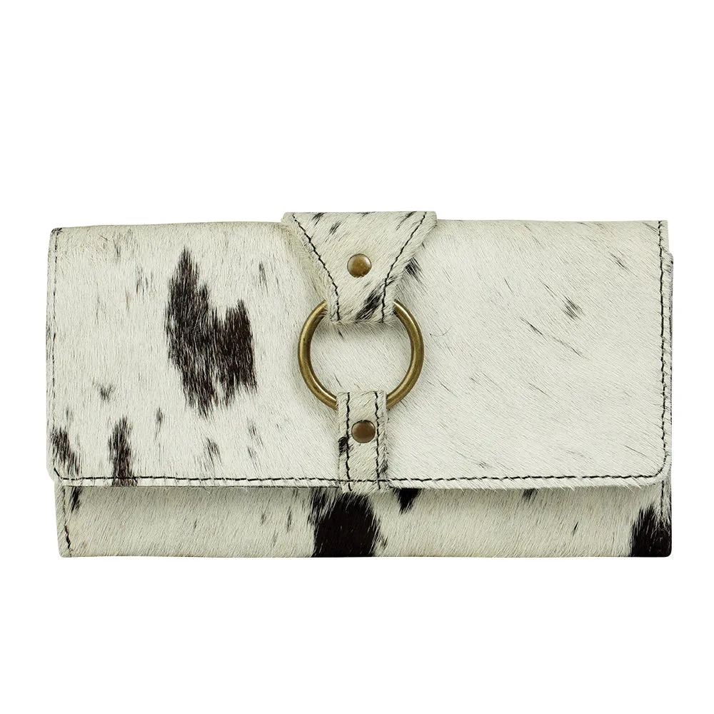 WHITE ALONE WALLET sold by Myra Bag