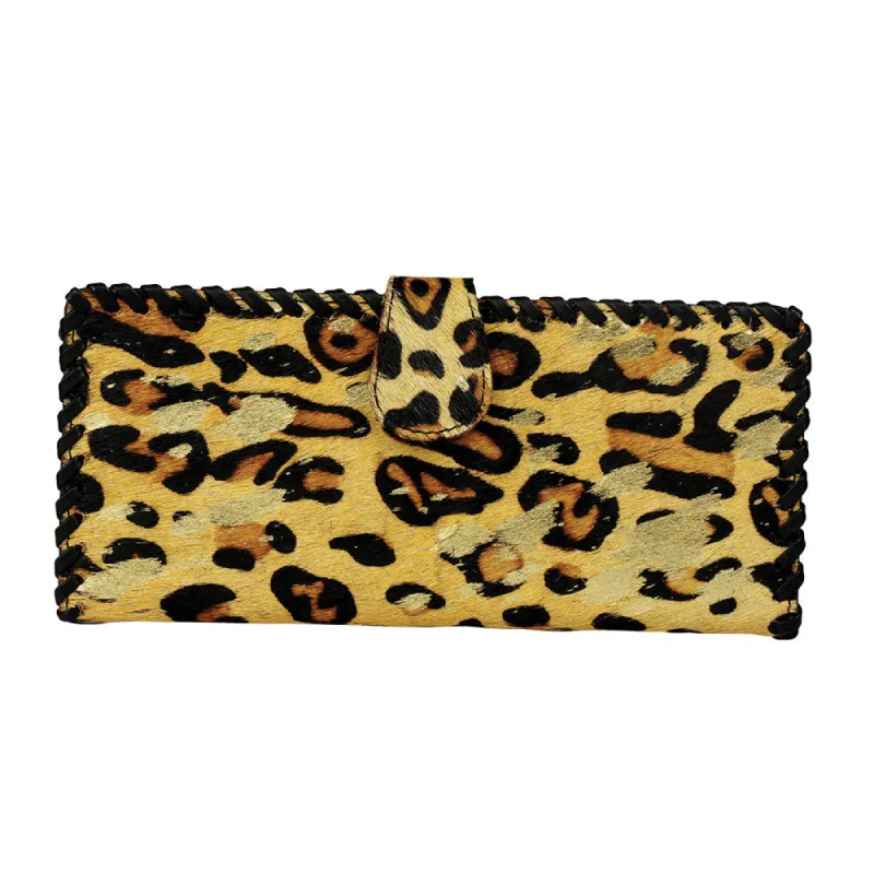 GOLD FERAL WALLET sold by Myra Bag