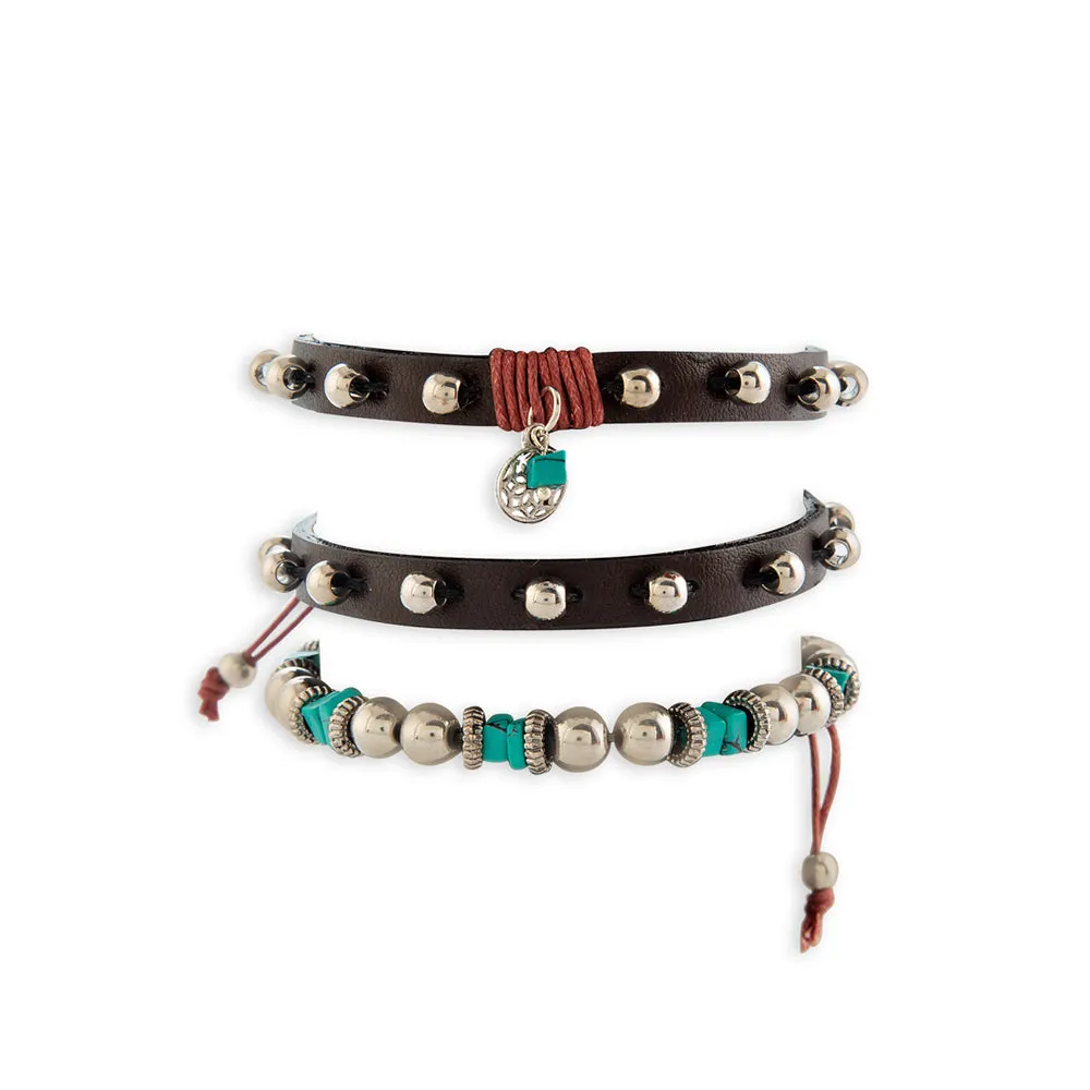 Boho Beauty Stacked Bracelet sold by Myra Bag