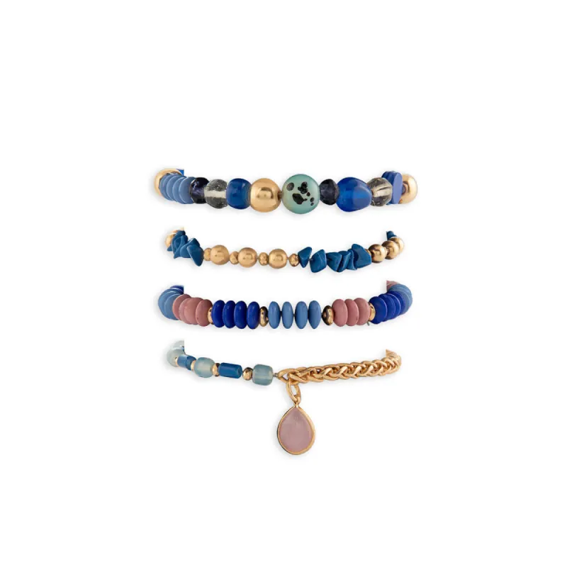 Vintage Elegance Stacked Bracelet sold by Myra Bag