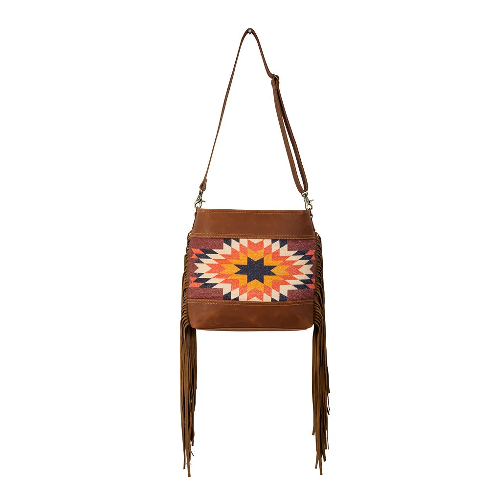 Sedona Star Fringed Shoulder Bag sold by Myra Bag product image thumbnail 4