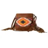 Sedona Star Fringed Shoulder Bag sold by Myra Bag
