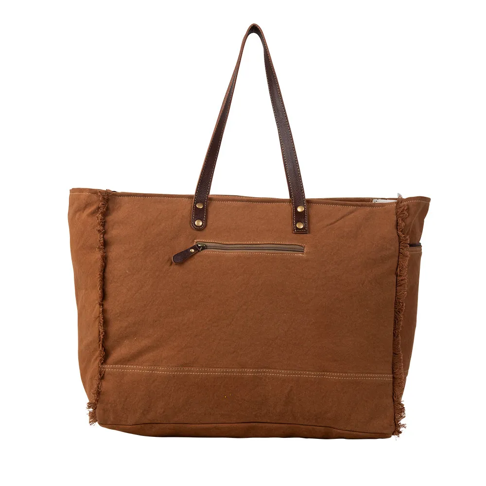 Cheyenne Verte Leather and Hairon Bag sold by Myra Bag product image thumbnail 3