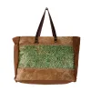 Cheyenne Verte Leather and Hairon Bag sold by Myra Bag