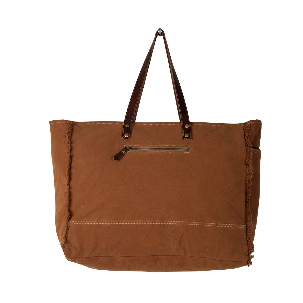 Cheyenne Verte Leather and Hairon Bag sold by Myra Bag product image thumbnail 5