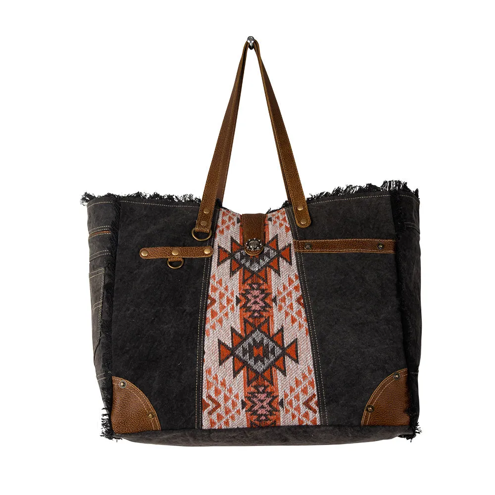 Mesa Heritage Weekender Bag sold by Myra Bag product image thumbnail 4