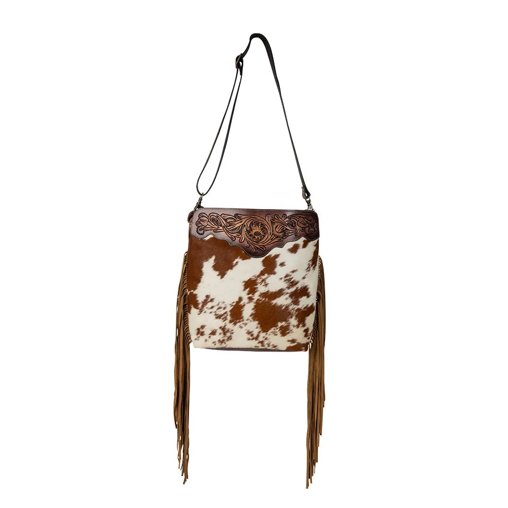 Artesia Way Fringed Hand-Tooled Bag sold by Myra Bag product image thumbnail 4