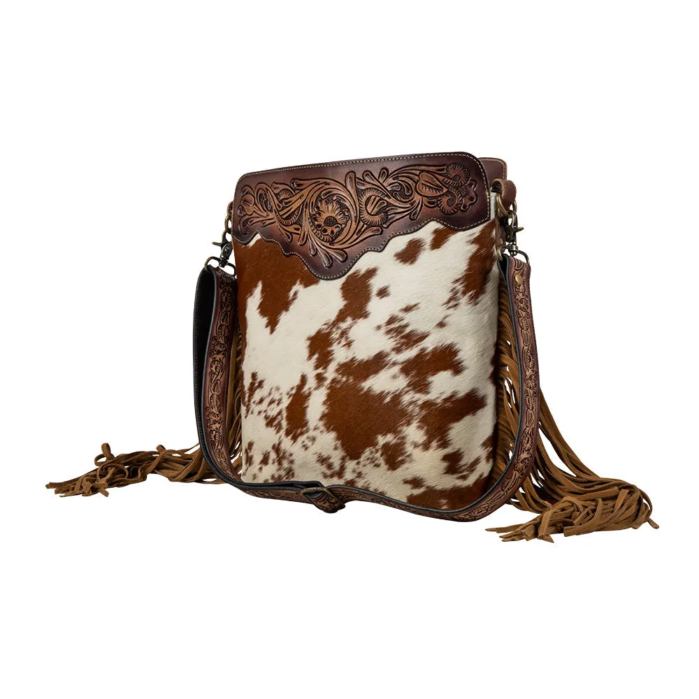 Artesia Way Fringed Hand-Tooled Bag sold by Myra Bag product image thumbnail 2