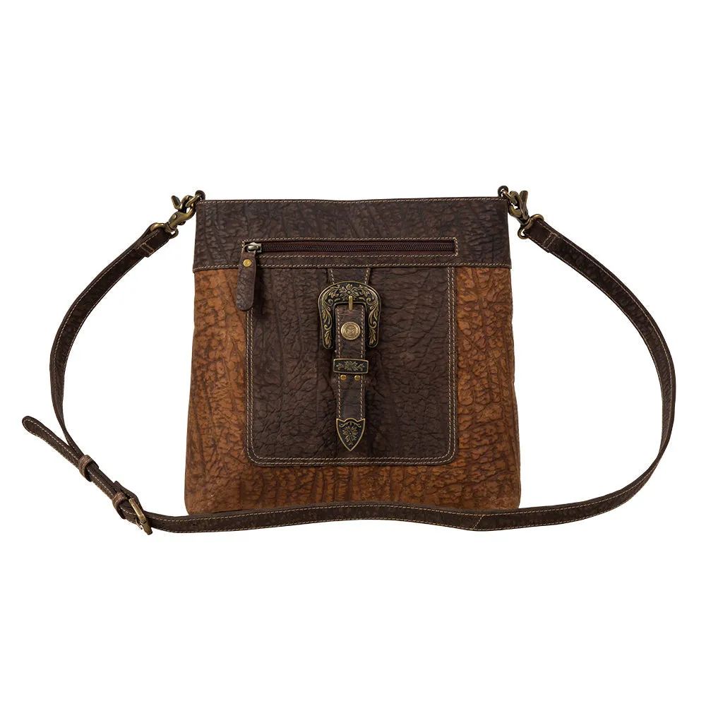 Crossroads Creek Leather & Hairon Bag sold by Myra Bag
