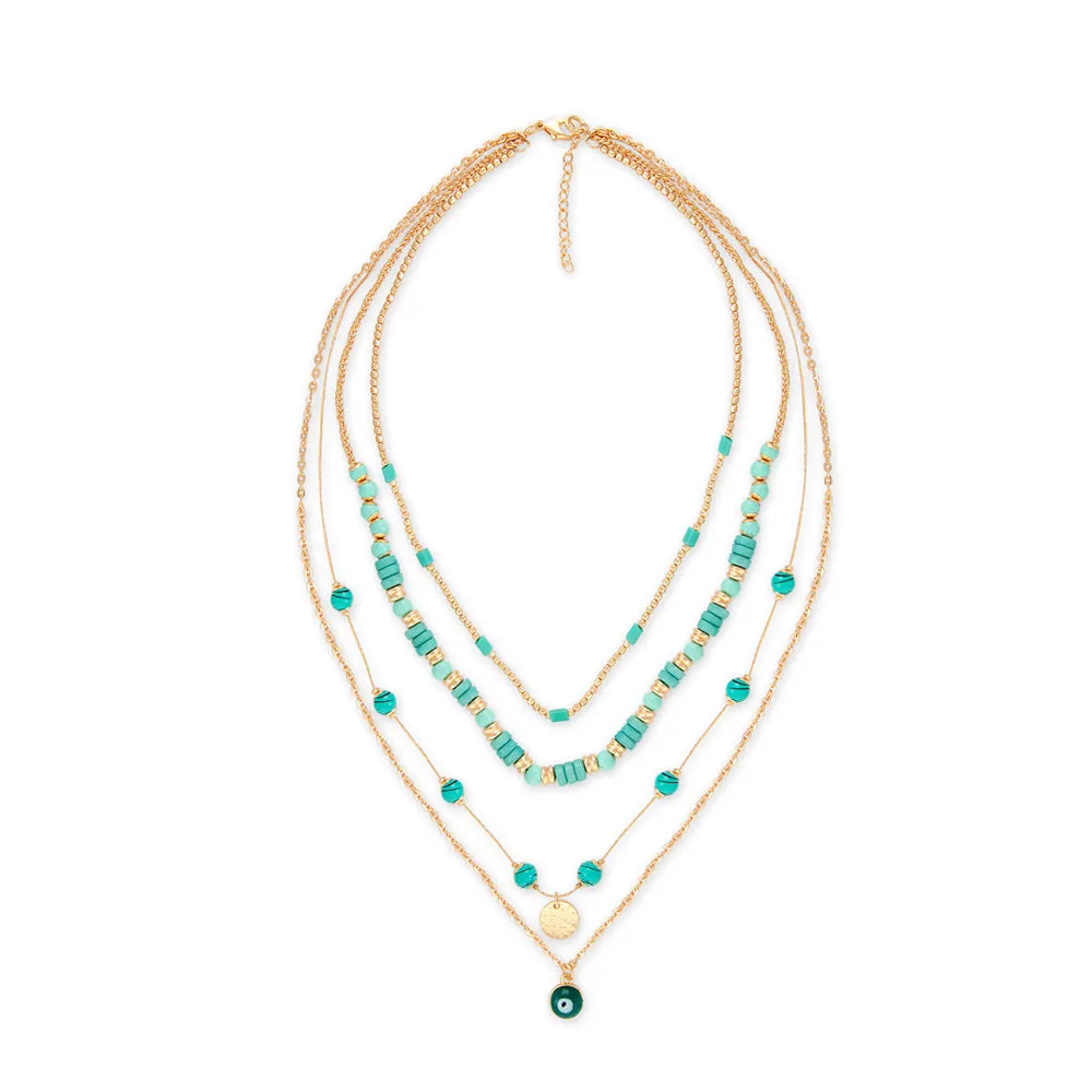 Ocean Breezes Tiered Necklace sold by Myra Bag product image thumbnail 2