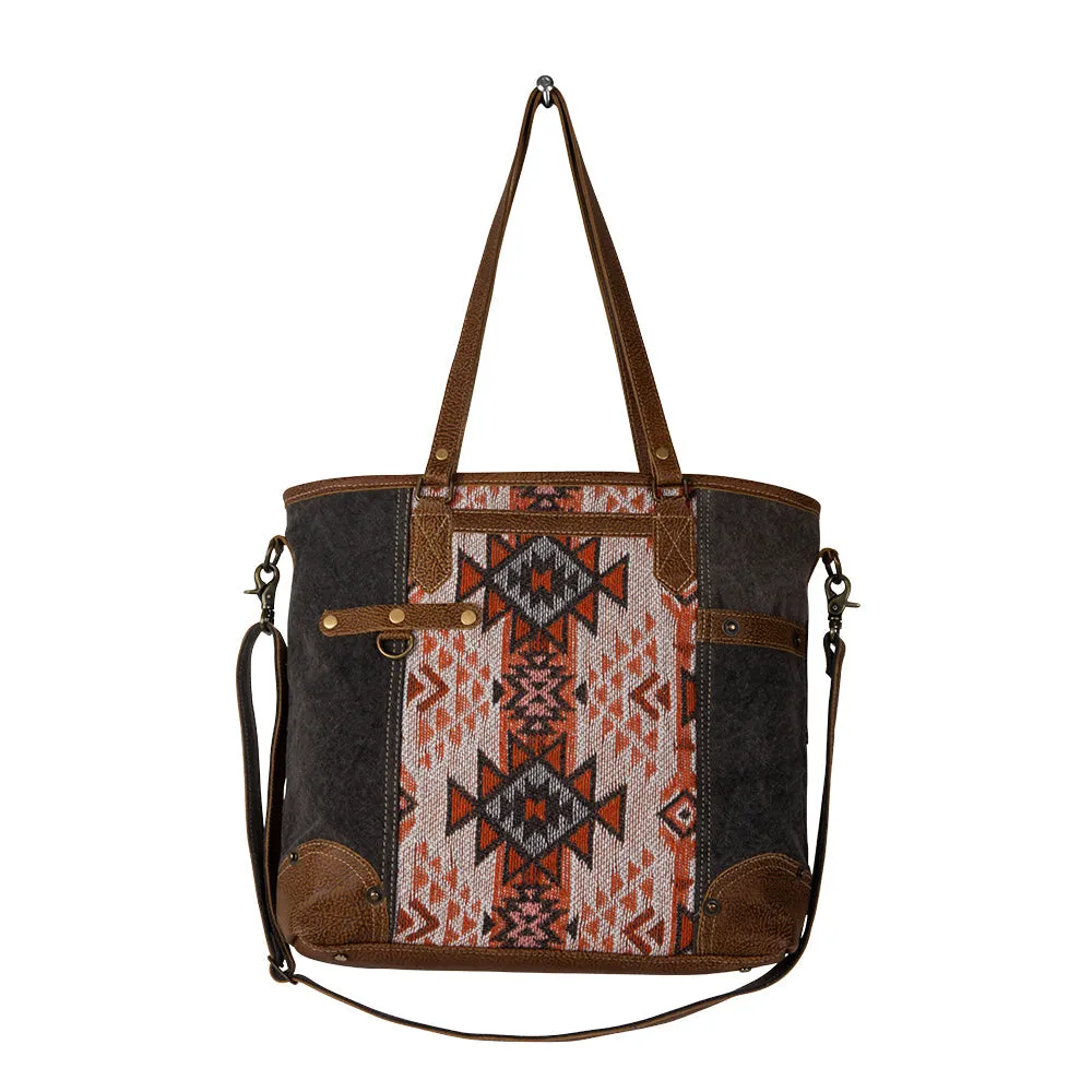 Prairie Highlands Tote Bag sold by Myra Bag product image thumbnail 5