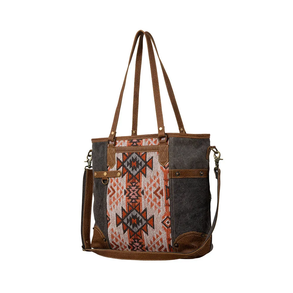 Prairie Highlands Tote Bag sold by Myra Bag product image thumbnail 2