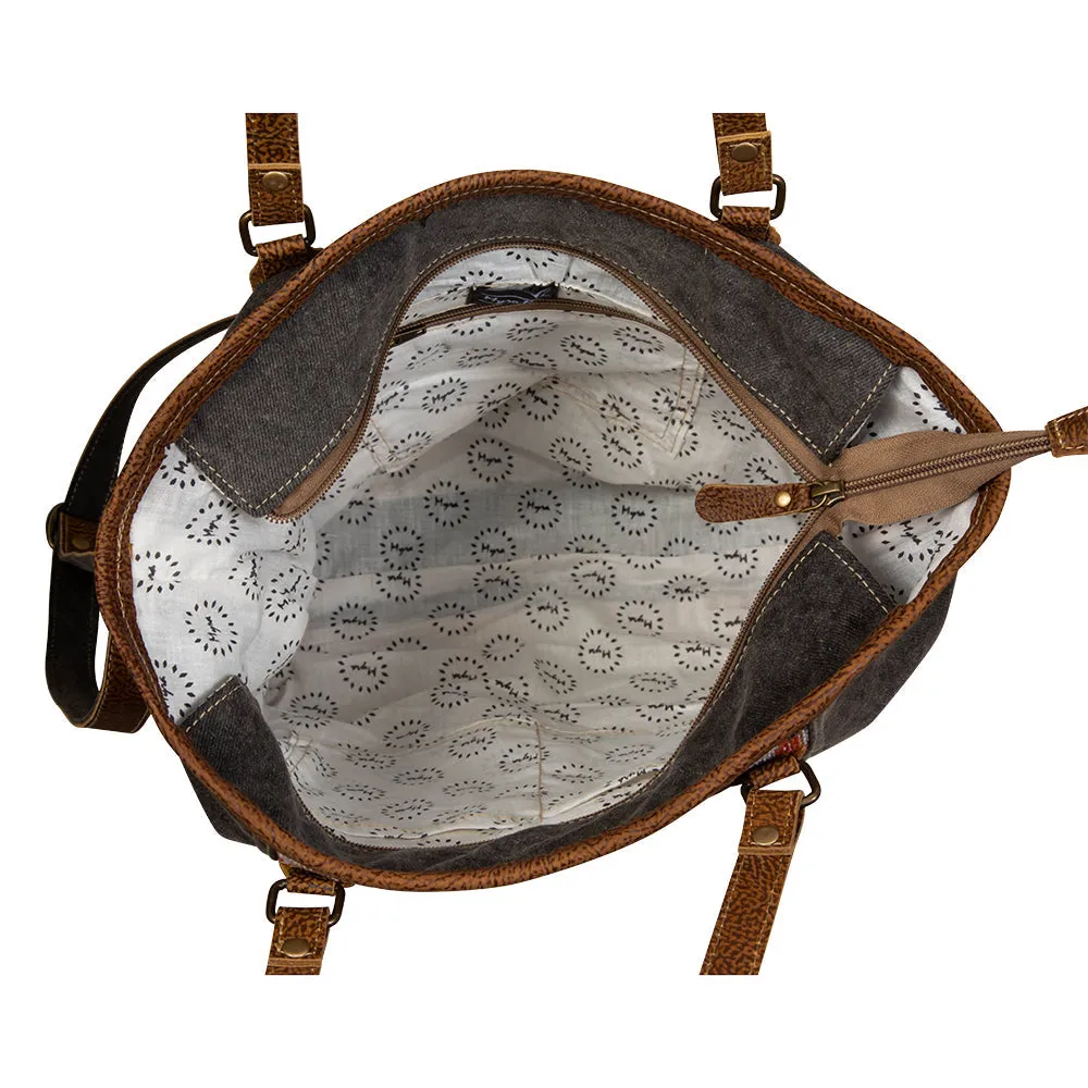 Prairie Highlands Tote Bag sold by Myra Bag product image thumbnail 4