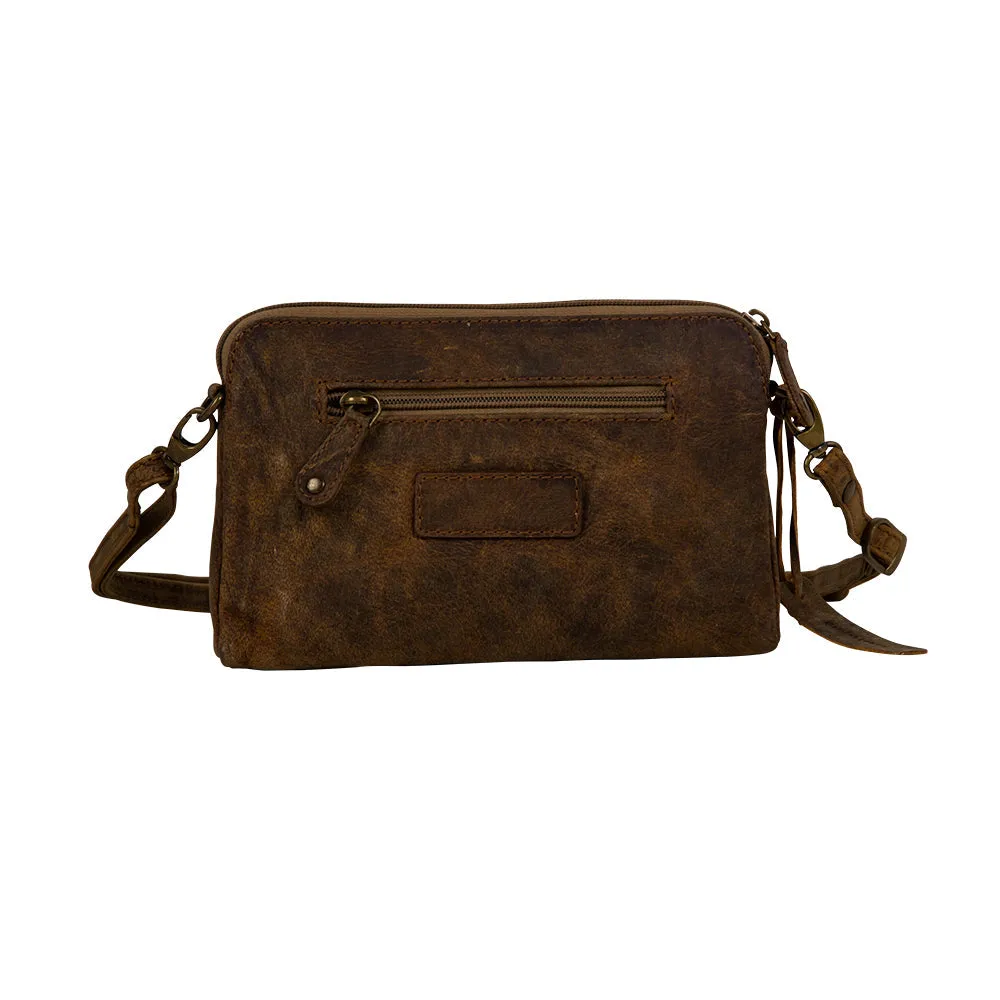 Auburn Montana Leather & Hairon Bag sold by Myra Bag product image thumbnail 4