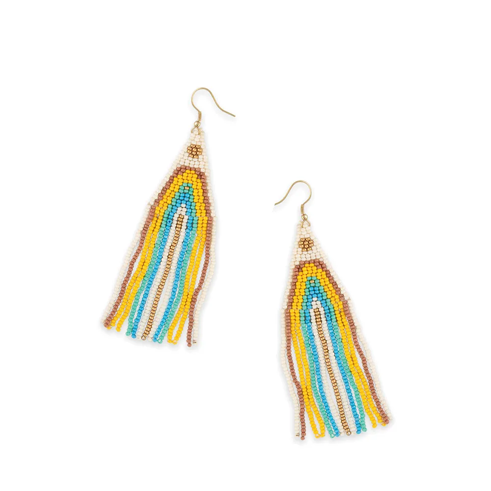 Sun’S Ribbon Beaded Earrings sold by Myra Bag product image thumbnail 2
