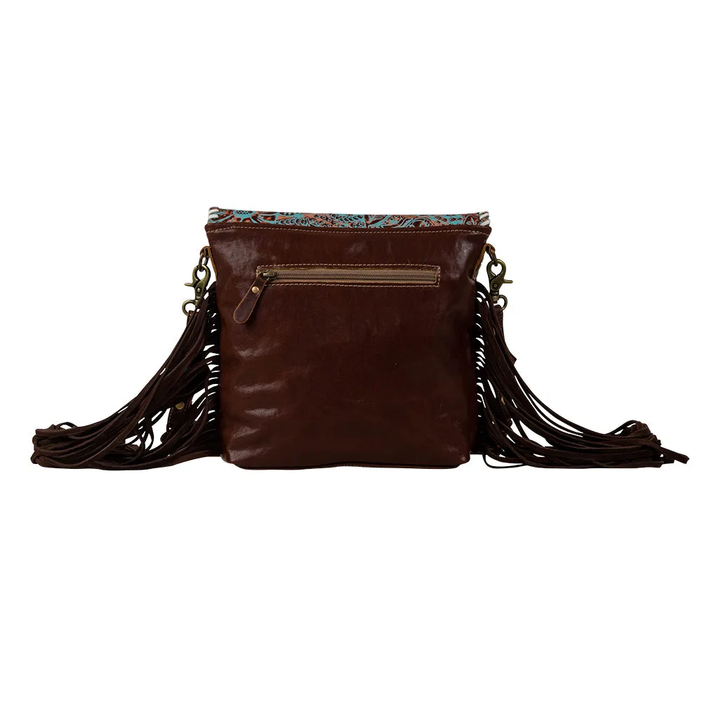 Wyatt Leather & Hairon Bag sold by Myra Bag product image thumbnail 3