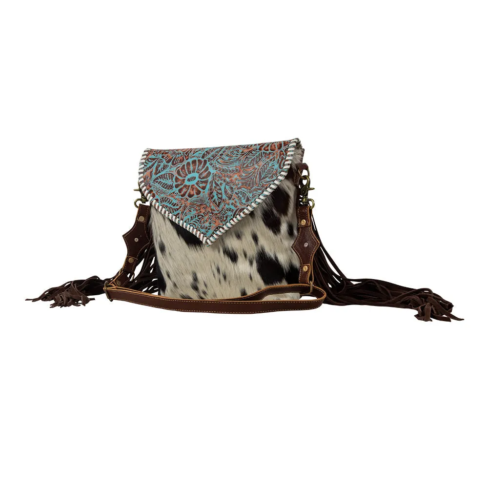 Wyatt Leather & Hairon Bag sold by Myra Bag product image thumbnail 2