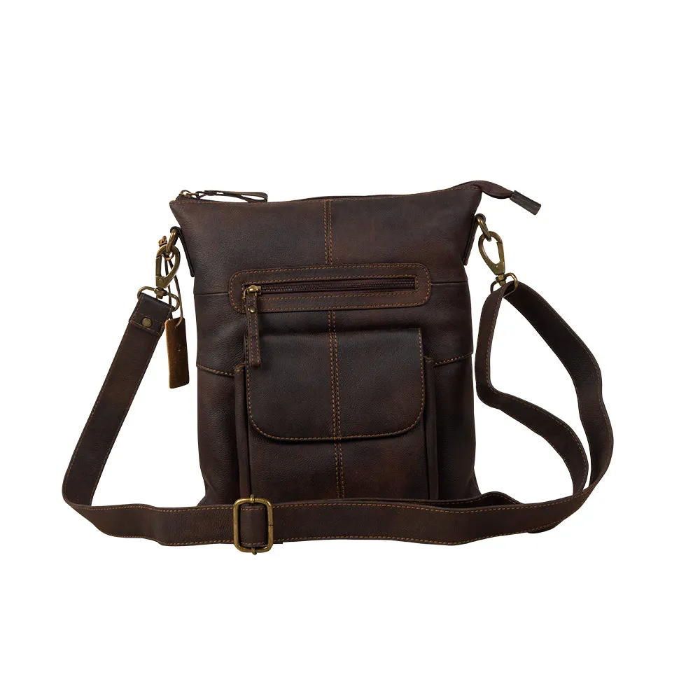 Montana Peak Leather & Hairon Bag sold by Myra Bag