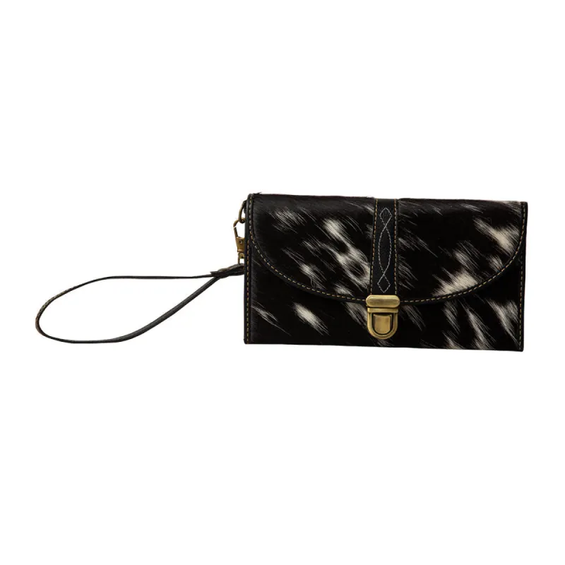 Estrella Wristlet Hairon Wallet sold by Myra Bag