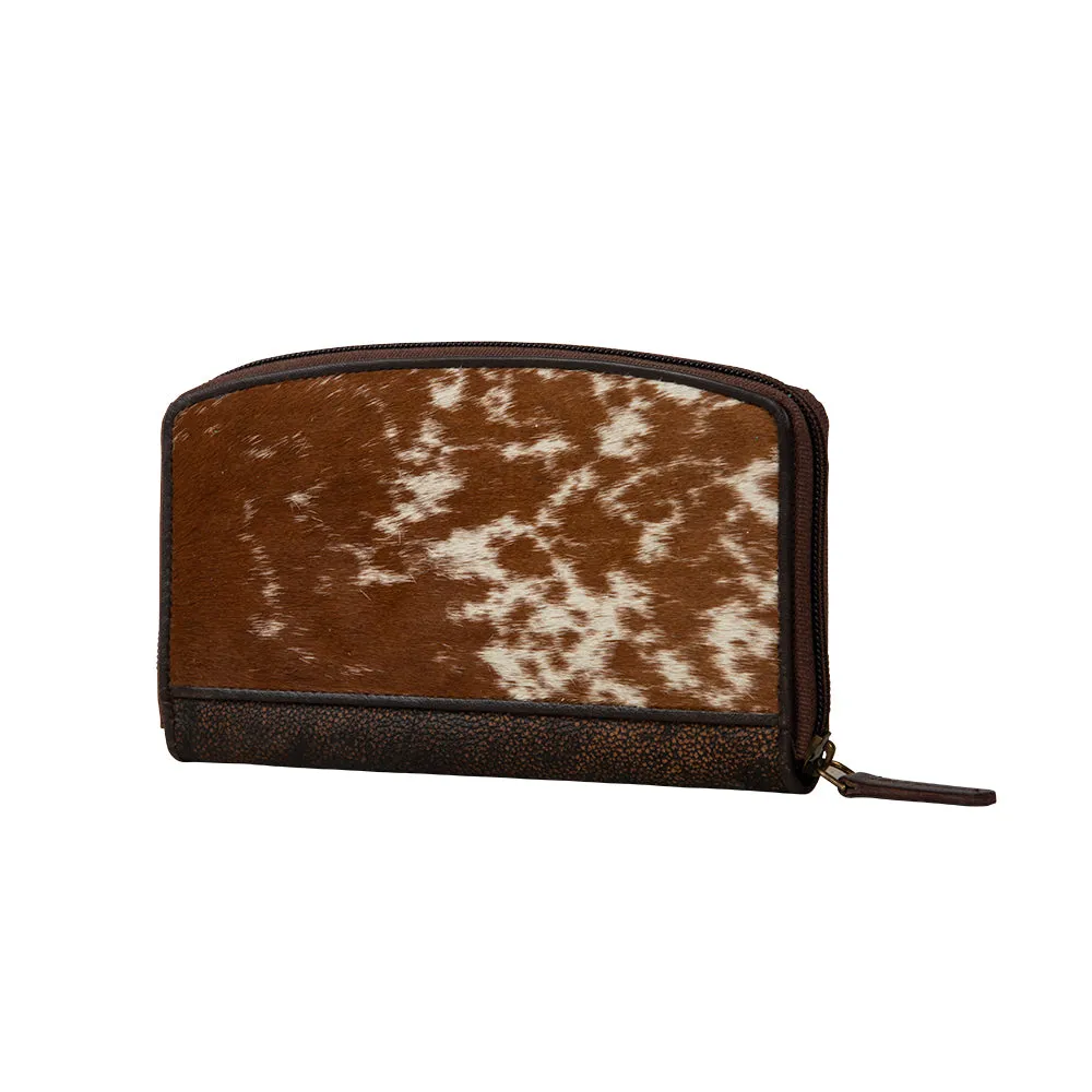 Guadalajara Zippered Hairon Wallet sold by Myra Bag product image thumbnail 2