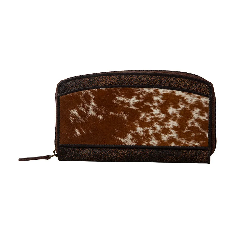 Guadalajara Zippered Hairon Wallet sold by Myra Bag product image thumbnail 3
