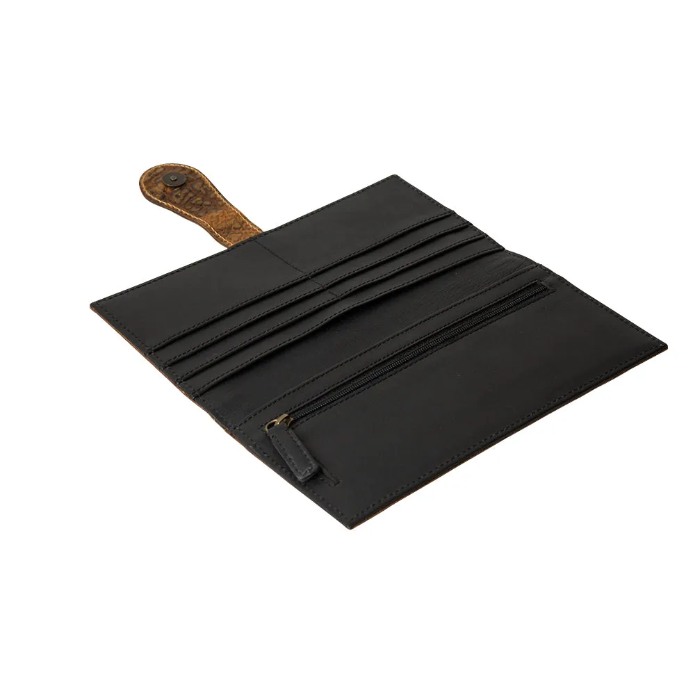 Bayou Leather & Hairon Hide Wallet sold by Myra Bag product image thumbnail 4