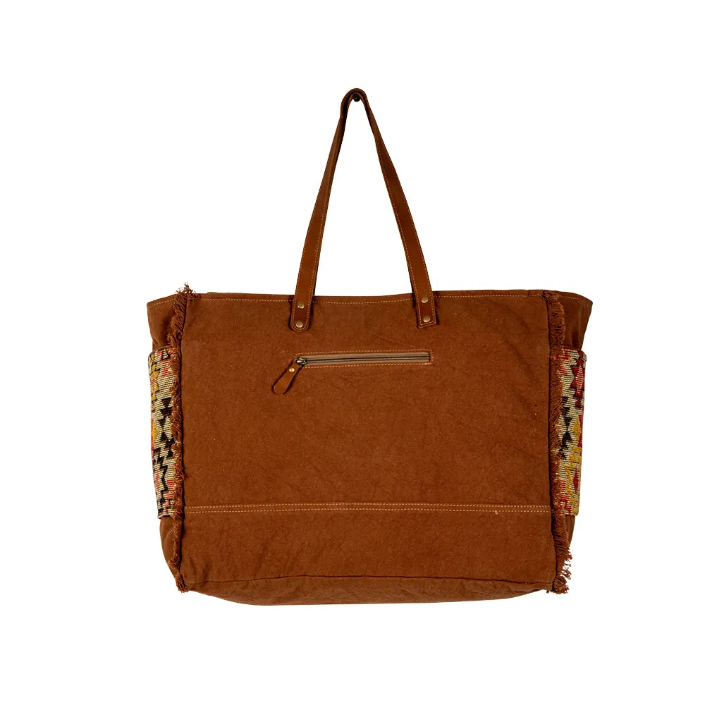 Desert Bloom Weekender Bag sold by Myra Bag product image thumbnail 5