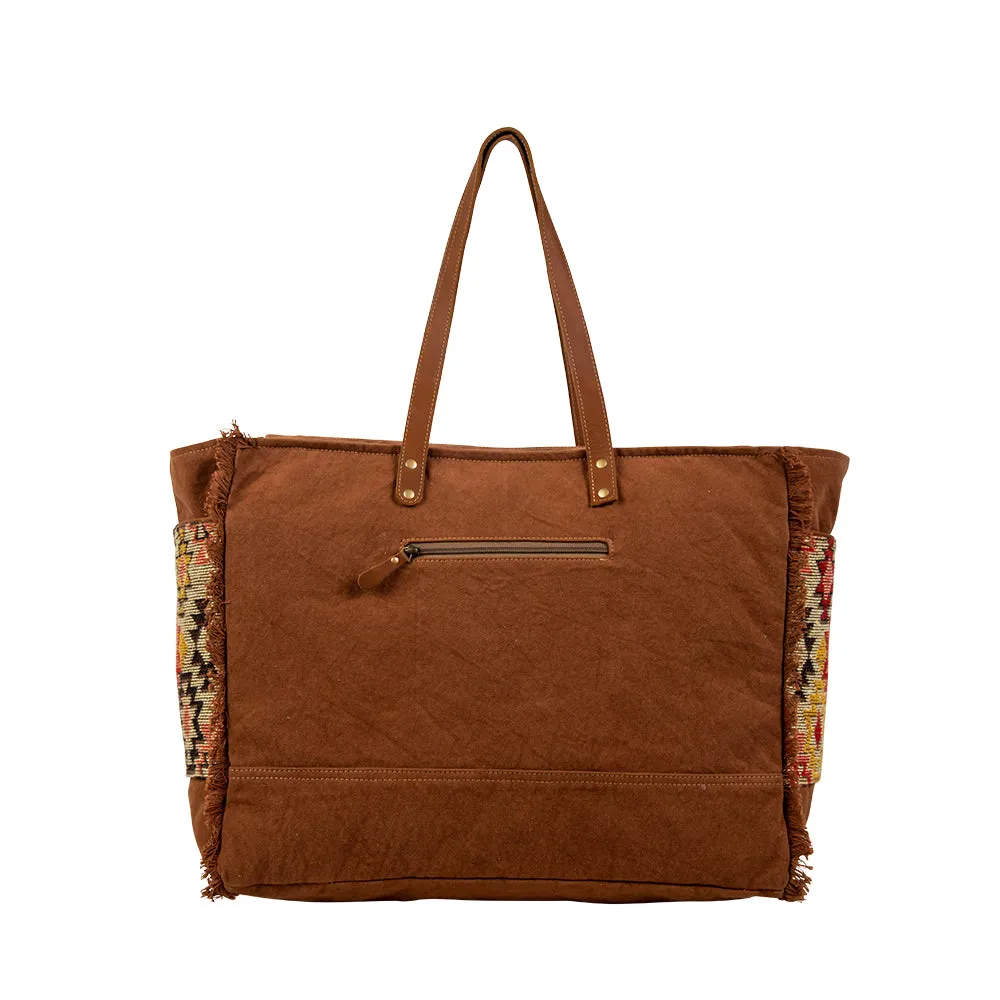 Desert Bloom Weekender Bag sold by Myra Bag product image thumbnail 3