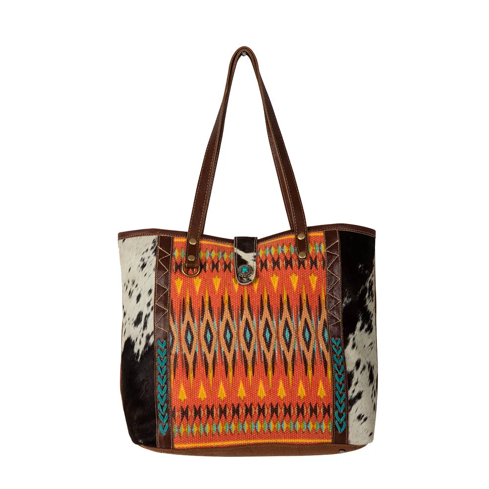 Dawn Rider Tote Bag sold by Myra Bag product image thumbnail 5