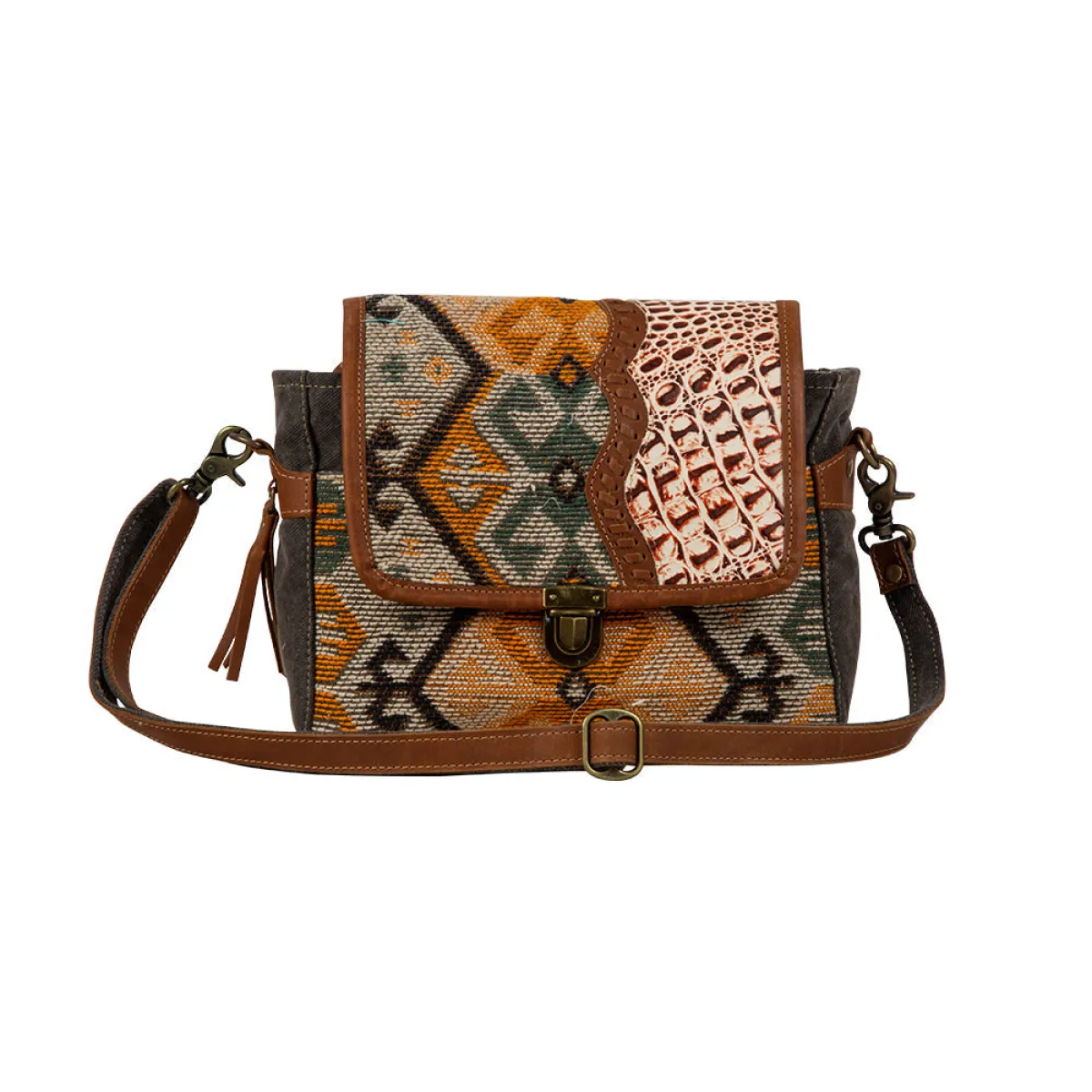Seneca Falls Messenger Bag sold by Myra Bag