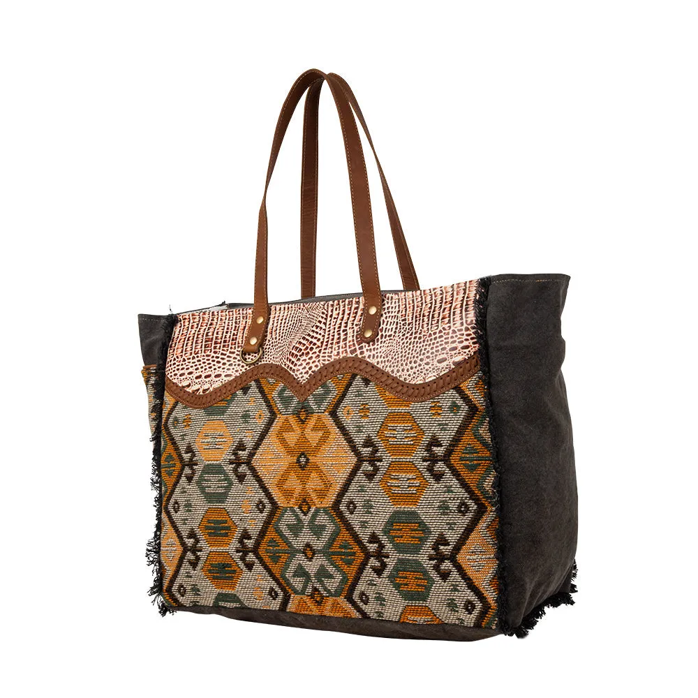 Seneca Falls Weekender Bag sold by Myra Bag product image thumbnail 2