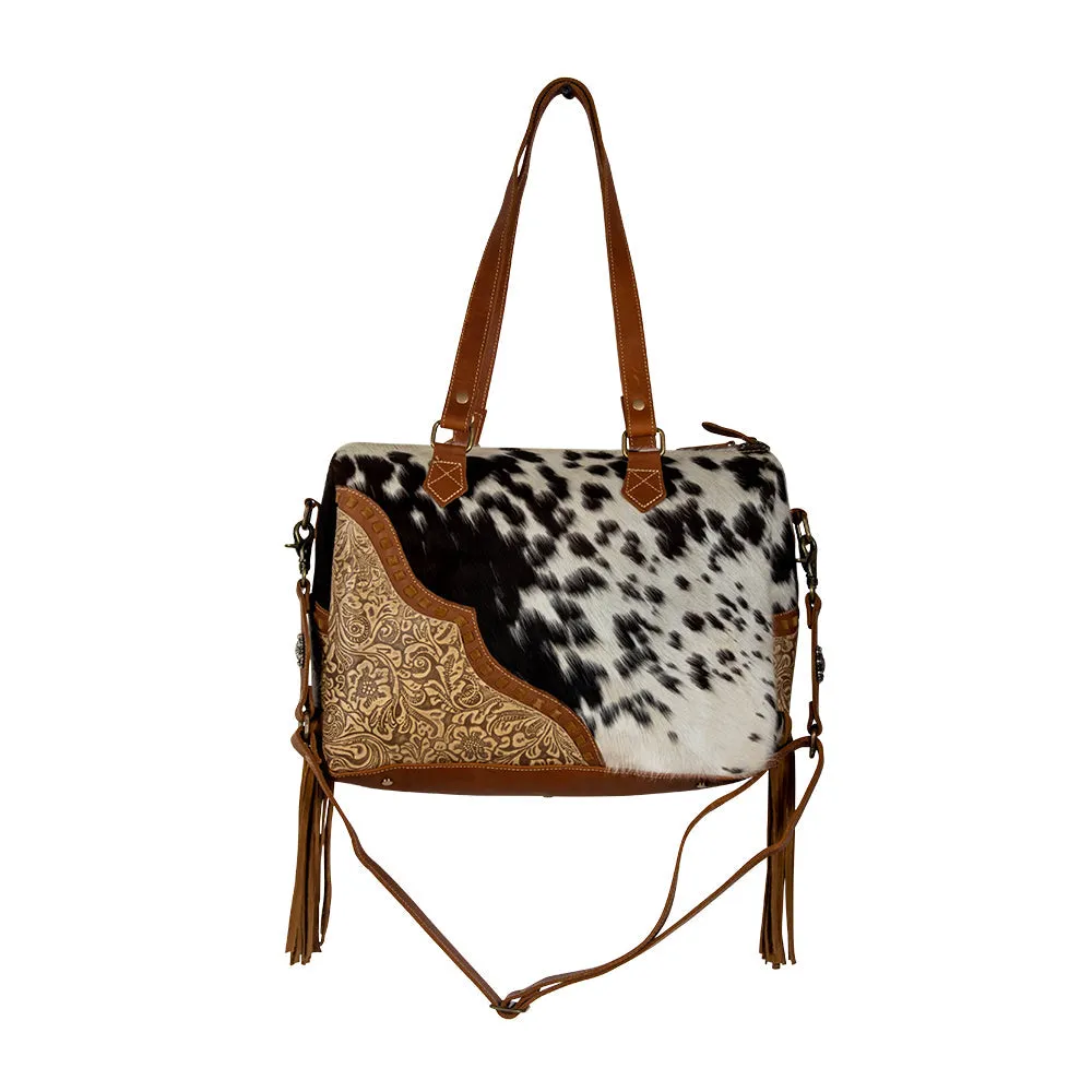 Laredo Hand-Tooled Concealed Carry Bag sold by Myra Bag product image thumbnail 3