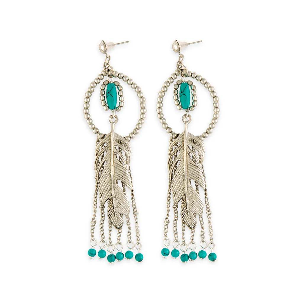 Wonderment Silver Earrings sold by Myra Bag product image thumbnail 2