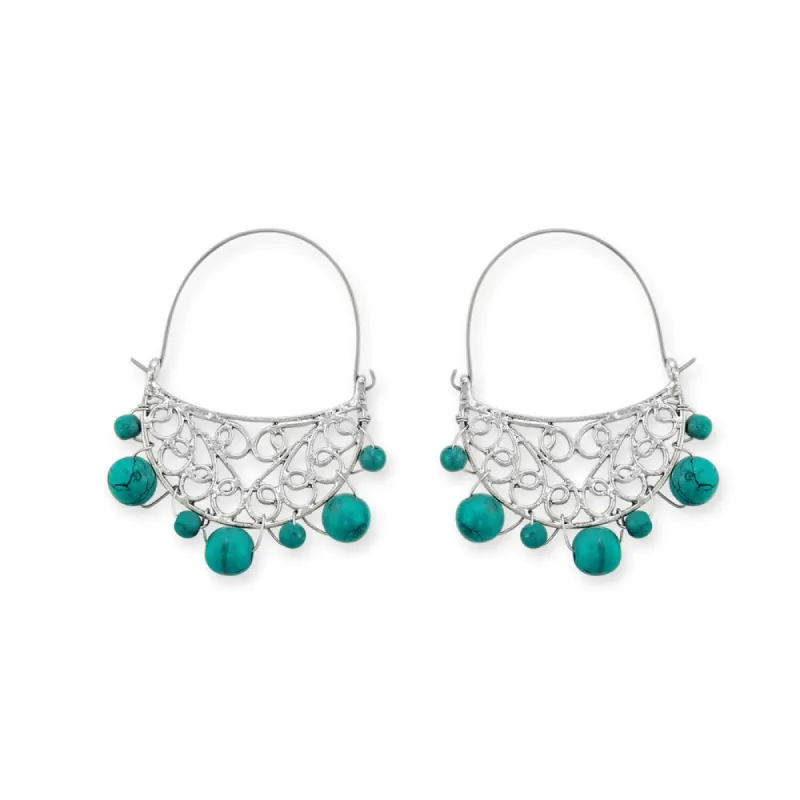 Sky Shine Intricate Earrings sold by Myra Bag