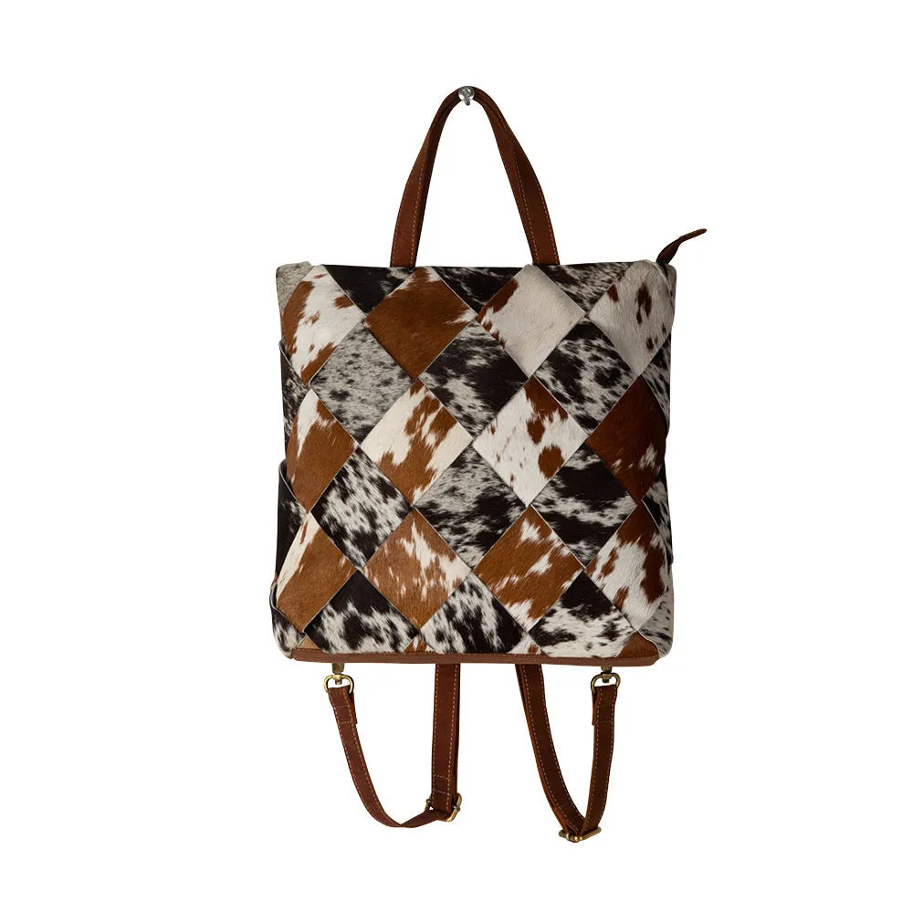 Tambra Hide Patchwork Concealed Carry Bag sold by Myra Bag product image thumbnail 3