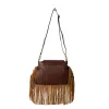 Classic Country Fringed Hand-Tooled Bag sold by Myra Bag