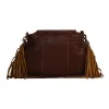 Classic Country Fringed Hand-Tooled Bag sold by Myra Bag
