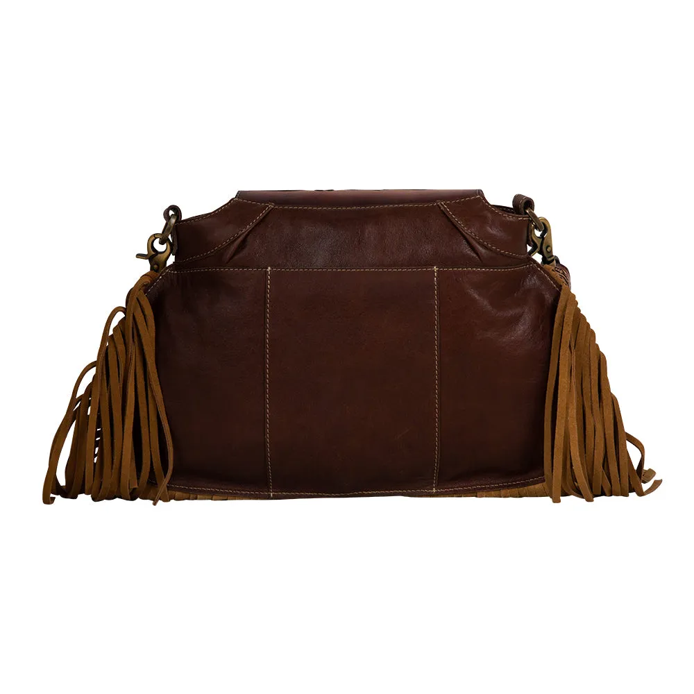 Classic Country Fringed Hand-Tooled Bag sold by Myra Bag product image thumbnail 3