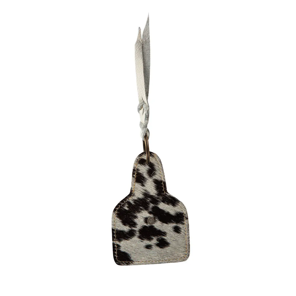 Prairie Home Stitched Hairon Hide Key Fob sold by Myra Bag product image thumbnail 2