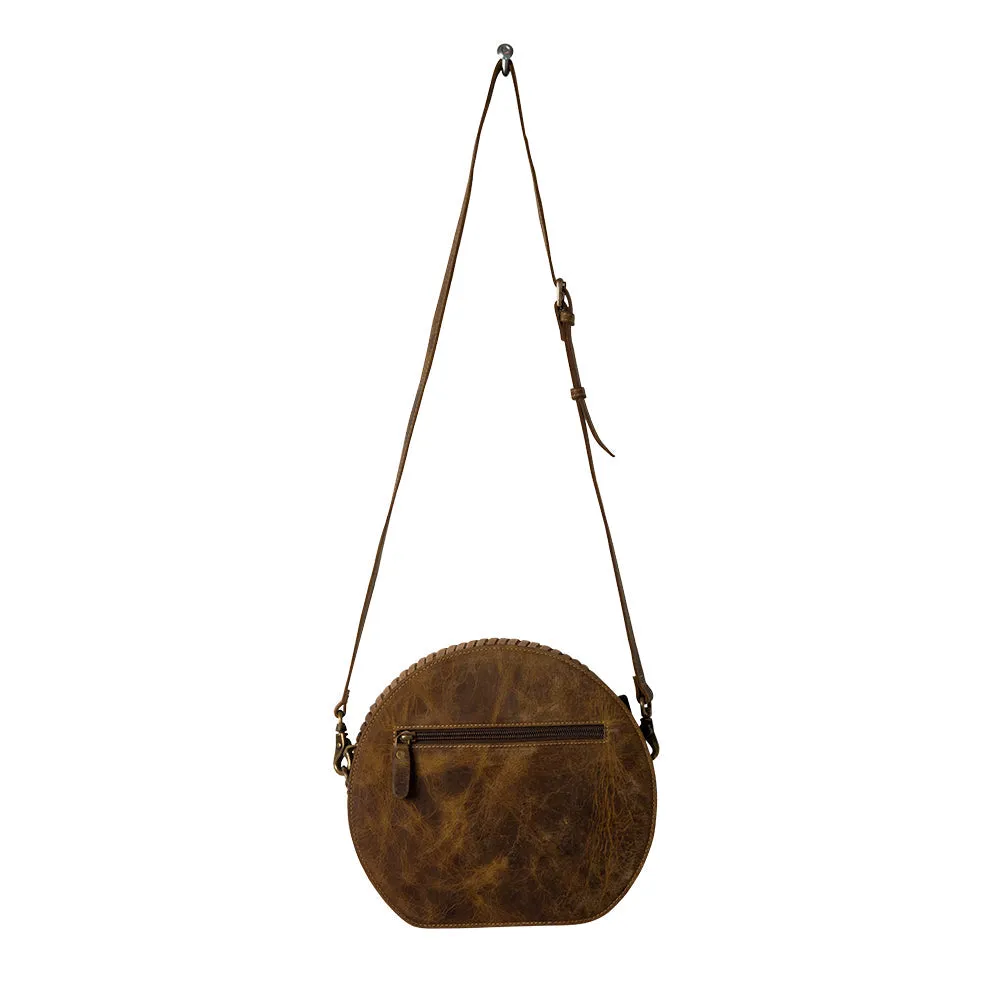 Sand Weaver Round Bag. sold by Myra Bag product image thumbnail 5