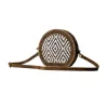 Sand Weaver Round Bag. sold by Myra Bag
