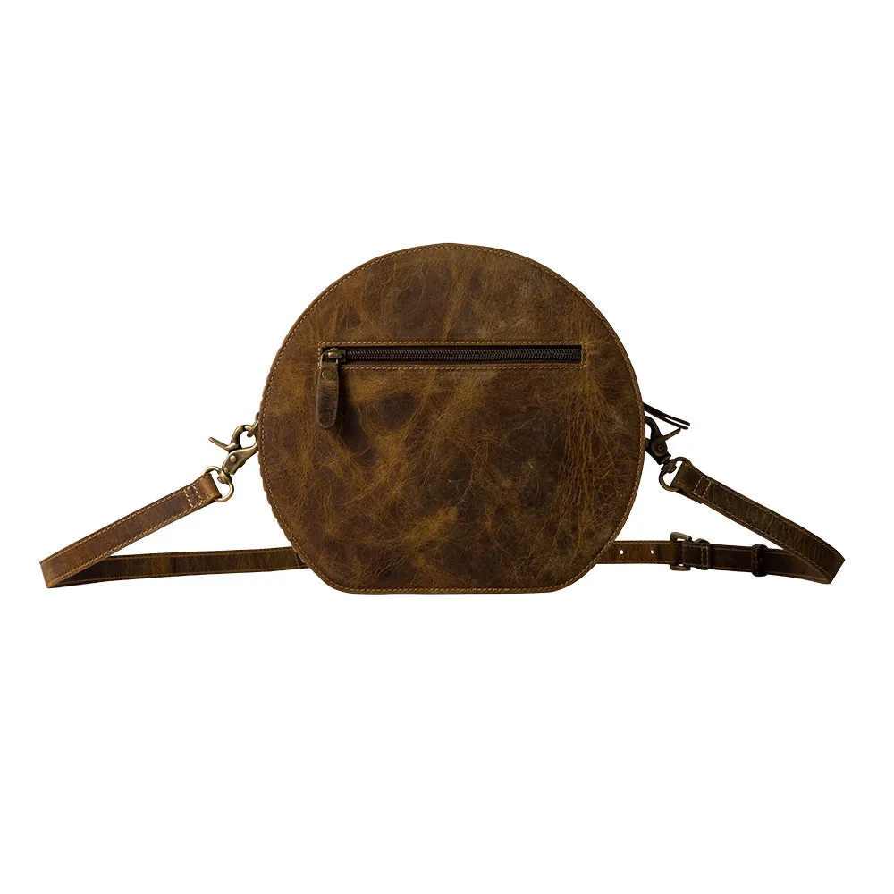Sand Weaver Round Bag. sold by Myra Bag product image thumbnail 3