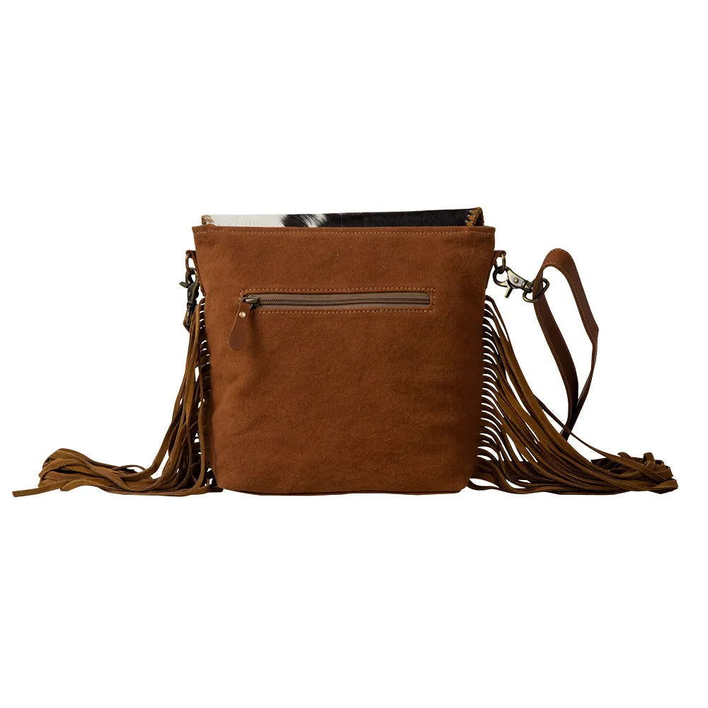 Stone Mesa Fringed Shoulder Bag sold by Myra Bag product image thumbnail 3