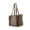 Sand Weaver Small Bag sold by Myra Bag
